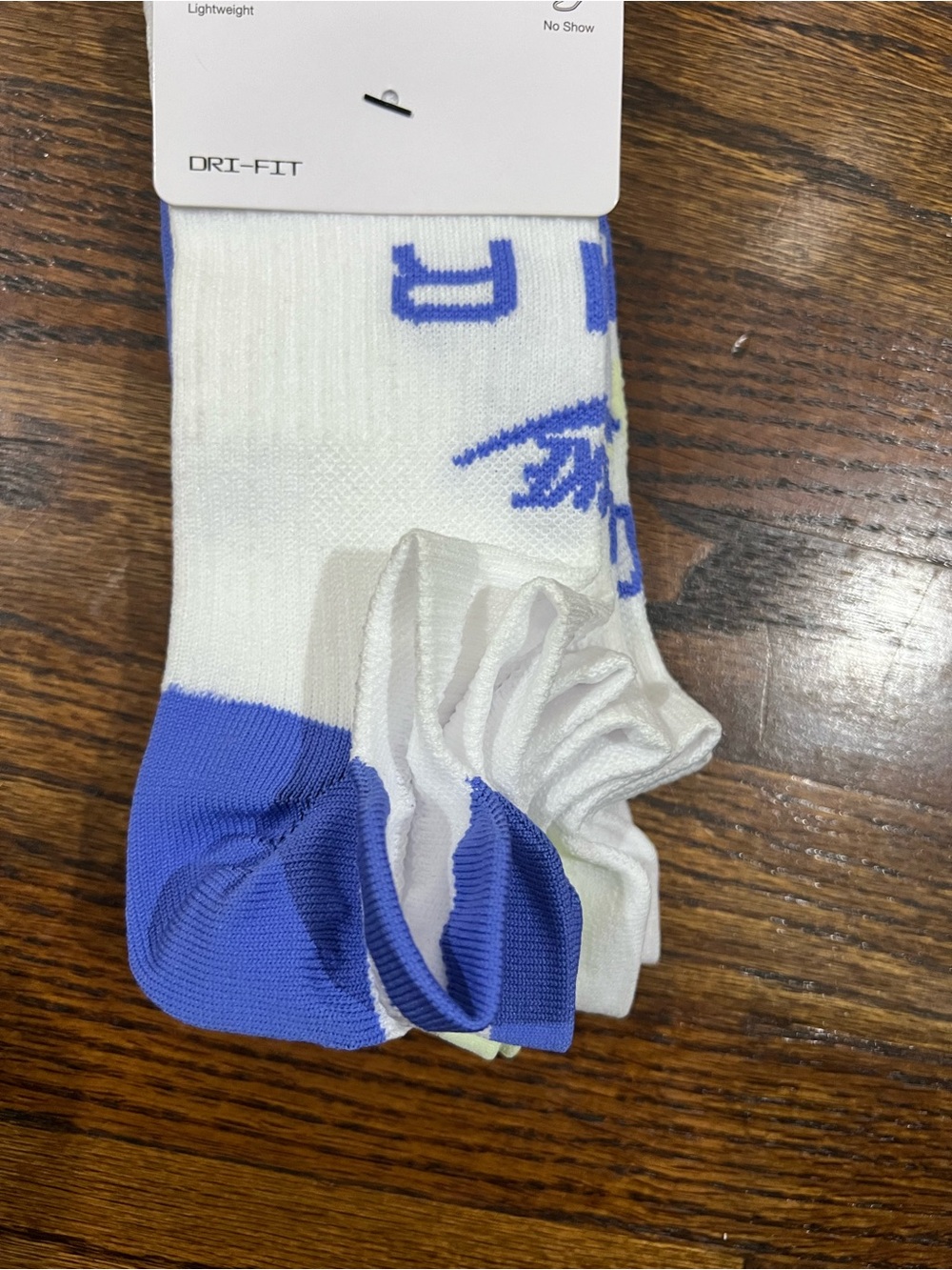 Nike Women’s Crew Socks - Blue, White & Light Green - 3Pack